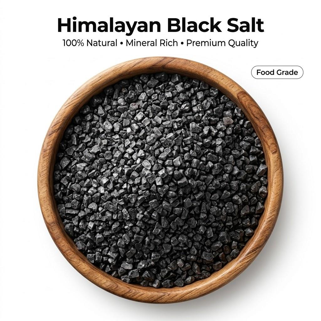 Black Salt Powder 500g | 1kg HIMALAYAN BLACK SALT POWDER / KALA NAMAK
