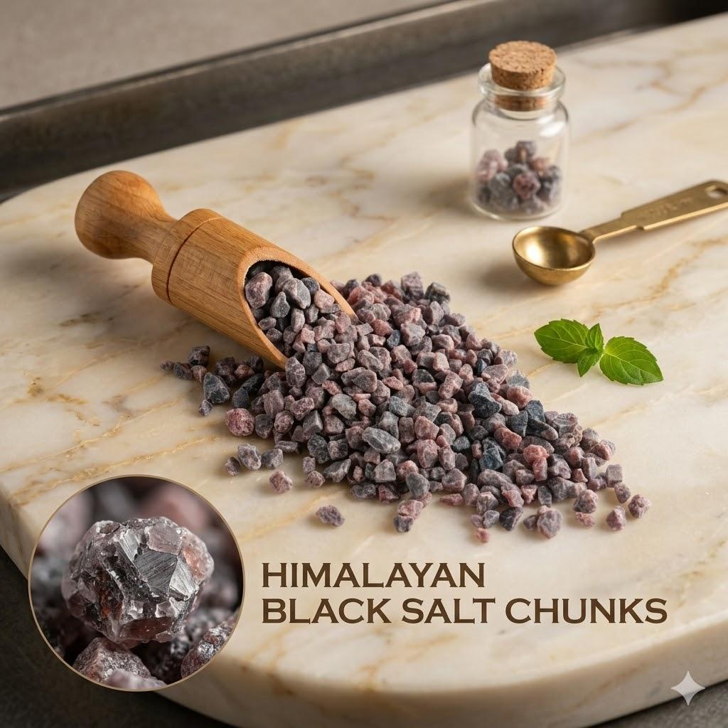 Black Salt Powder 500g | 1kg HIMALAYAN BLACK SALT POWDER / KALA NAMAK