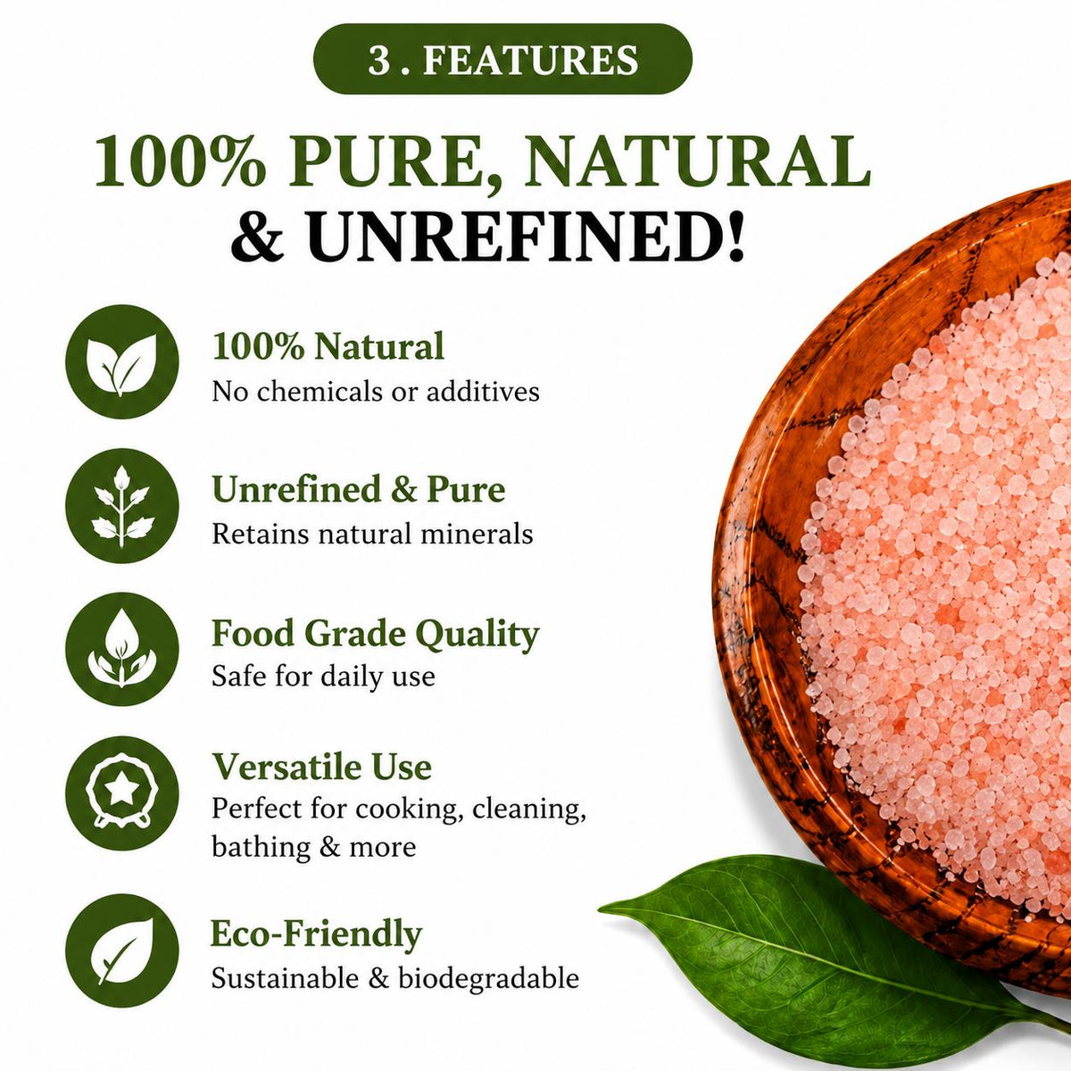 Himalayan Cooking Pink Salt | Garam Bukit Himalaya Original